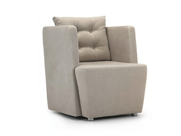 ARTIBELLA - Upholstered fabric armchair with armrests by Domingo Salotti - view 3